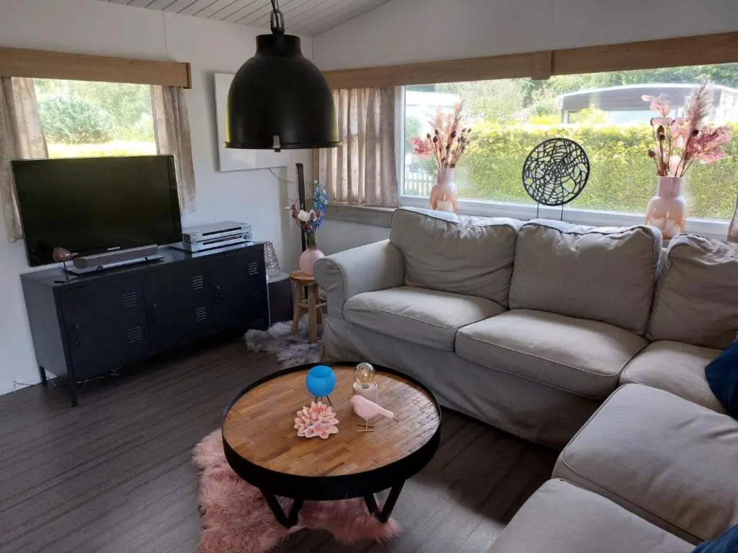 Chalet Drenthe Spier op camping De Moraine