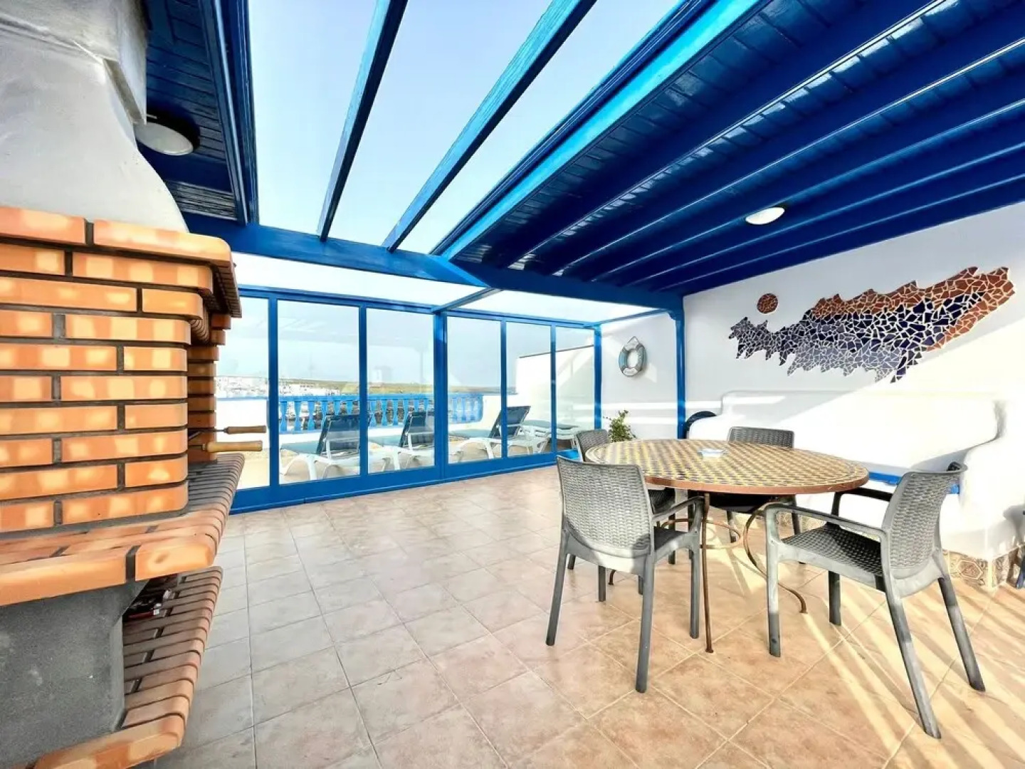 Mirador con Vista al Mar Wifi BBQ Punta Mujeres