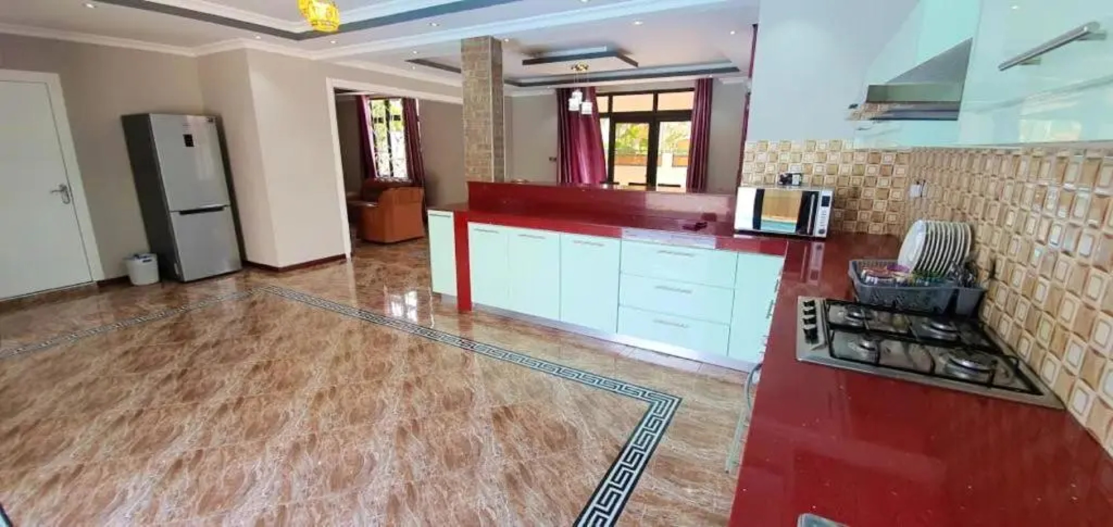 4 bedrooms villa with private pool enclosed garden and wifi at Pointe aux Piments 1 km away from the beach