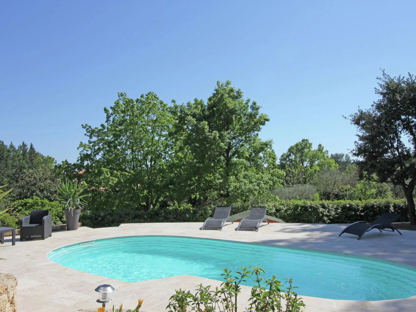 Lush villa in Bagnols en Foret with private pool