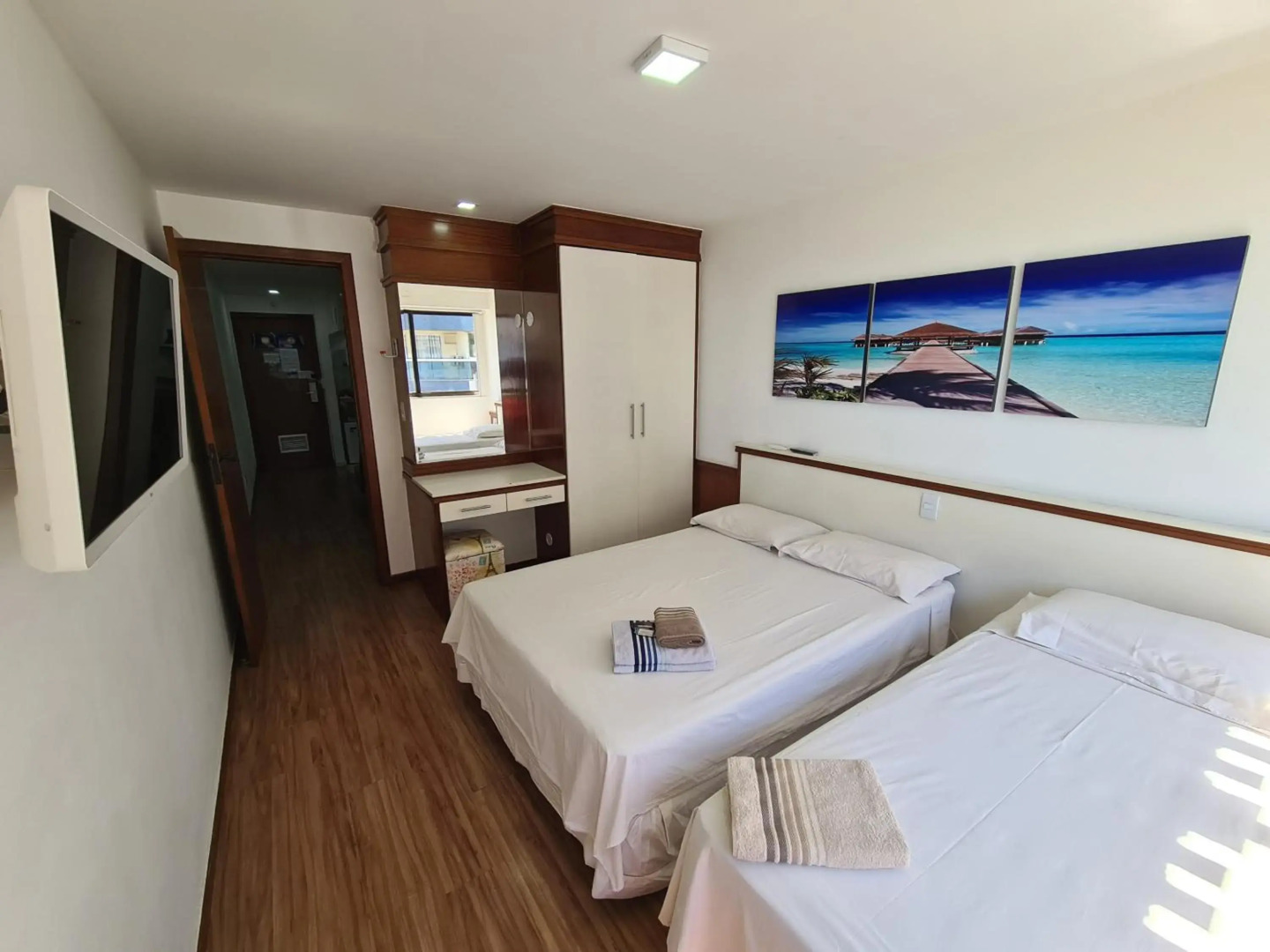 Flat Pasárgada 712, Free Bikes, pé na praia