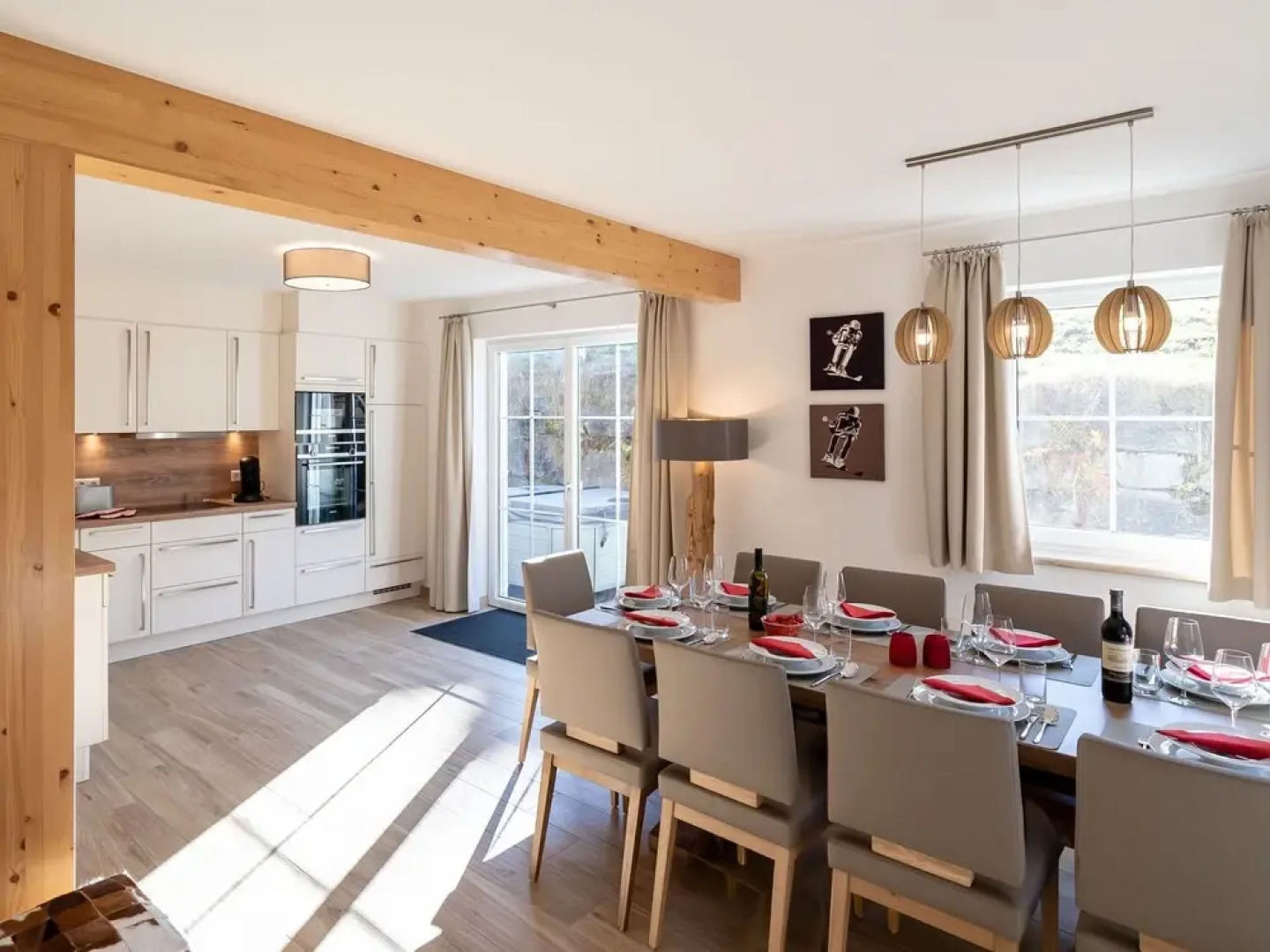 Fancy Chalet In Sankt With Sauna Jacuzzi And Ski Storage