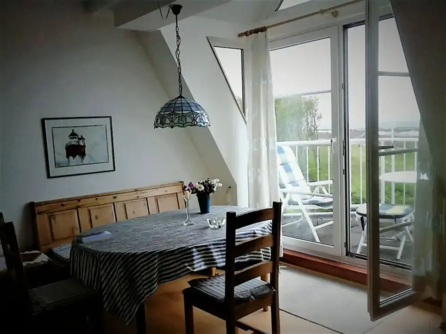 Lagoon on the Wadden See on Wangerooge