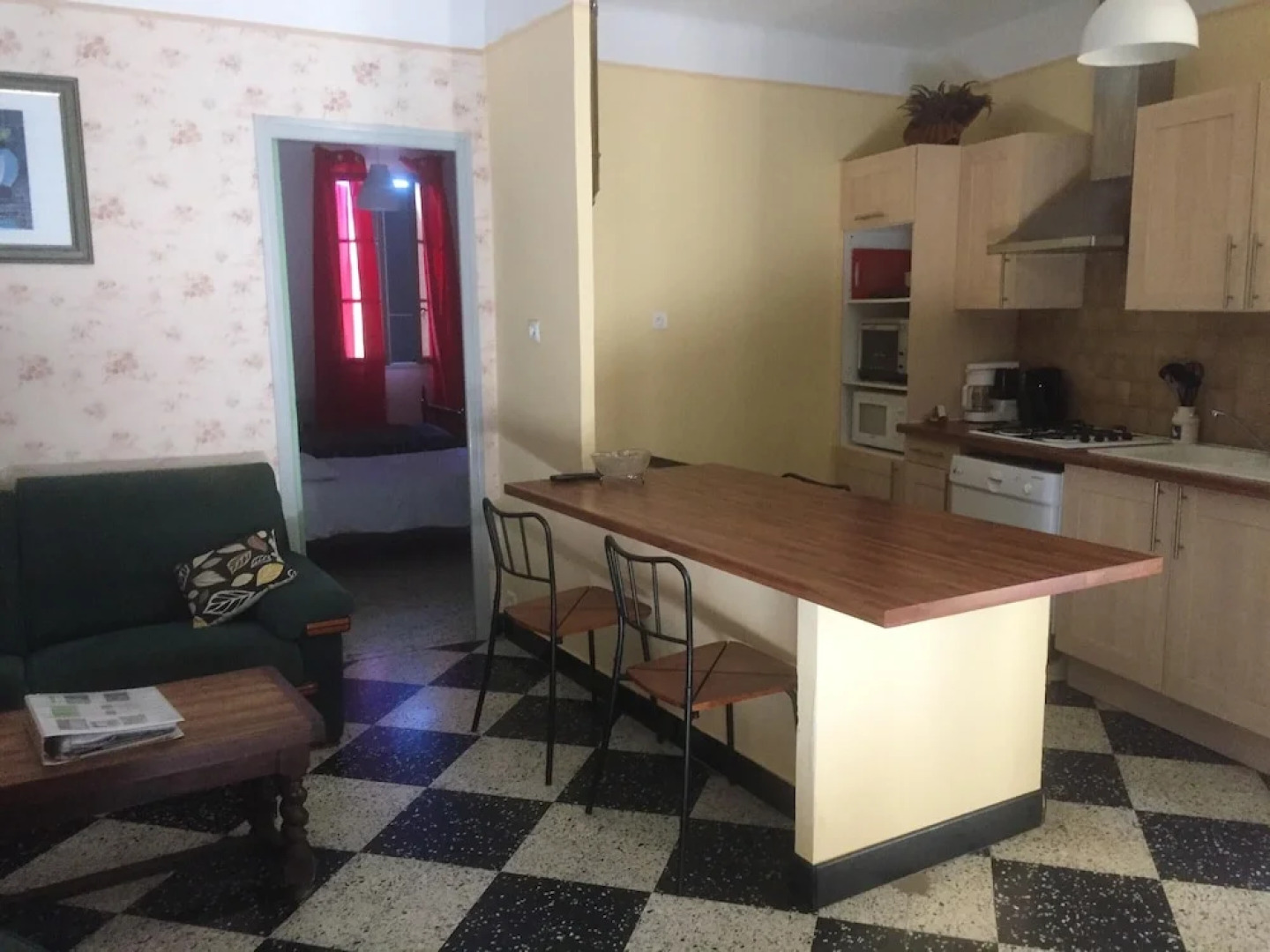 House With 2 Bedrooms in Orgnac-l'aven, With Wonderful Mountain View,