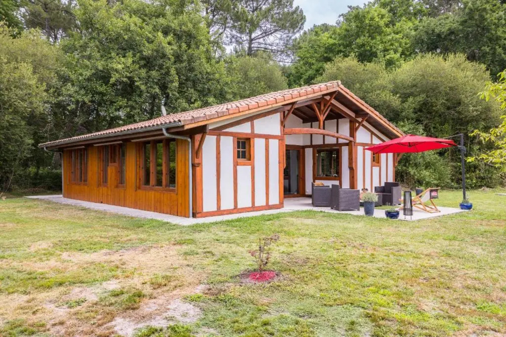 Maison typique landaise