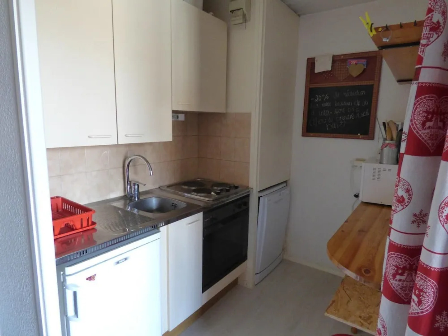 Eridan N°402 : Studio Cabine 4 Personnes / Studio Cabin 4 People