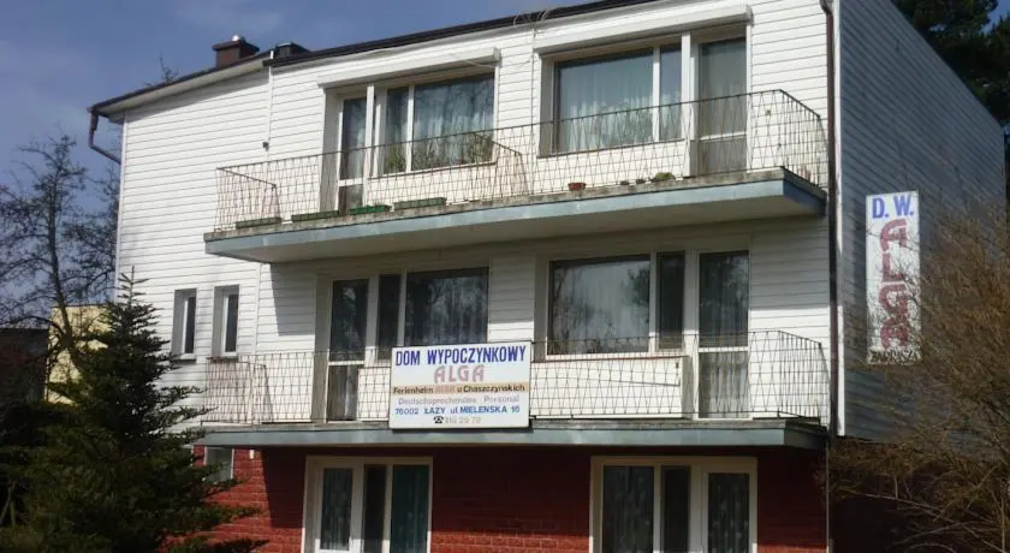 Dom Wczasowy Alga w Łazach