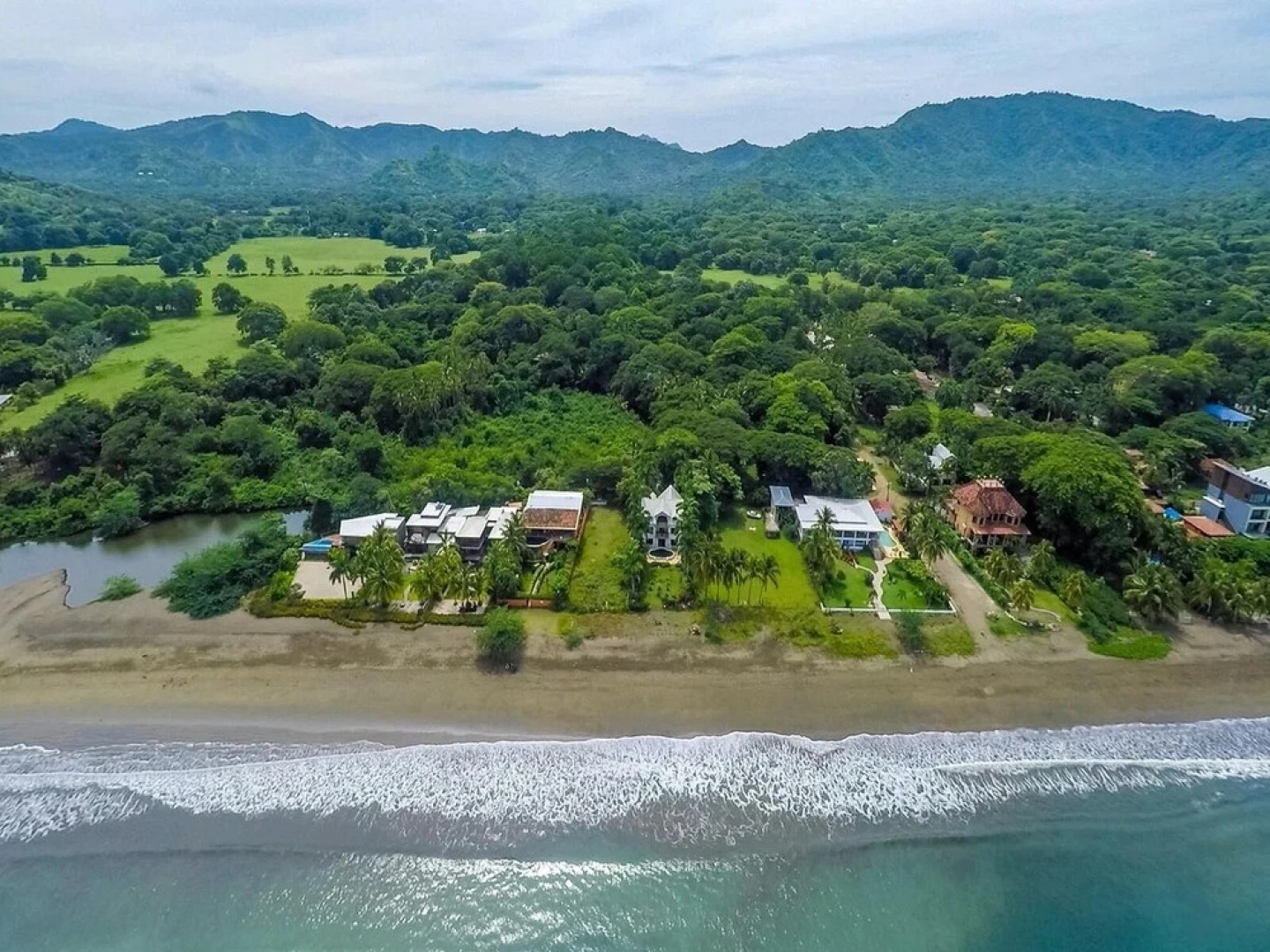 Big Hillside Villa in Potrero With Pool and Panoramic Ocean Views