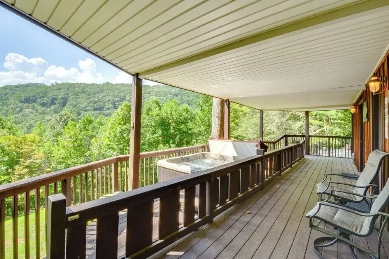 Mountain Cabin w/ Covered Decks & Fire Pit!