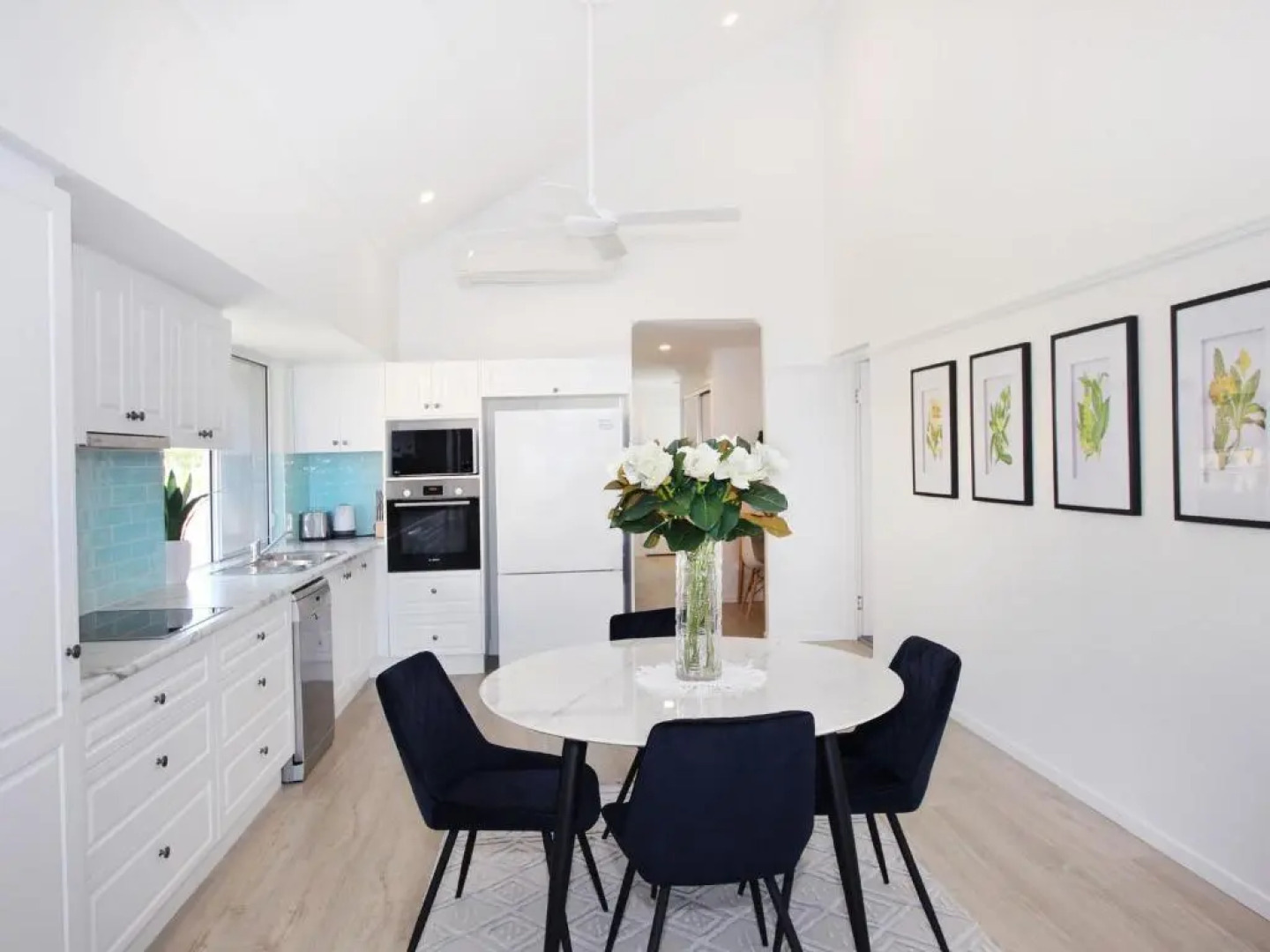 Outstanding Waterfront Hamptons Style 5 Bedroom Luxurious Home with Air Conditioning Pool and Pontoon -Bring your own boat