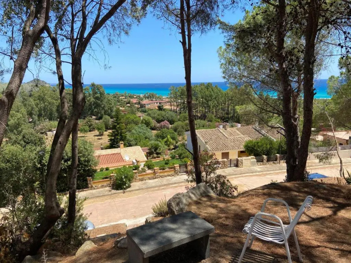 CALA SINZIAS, 150 mt dalla splendida spiaggia