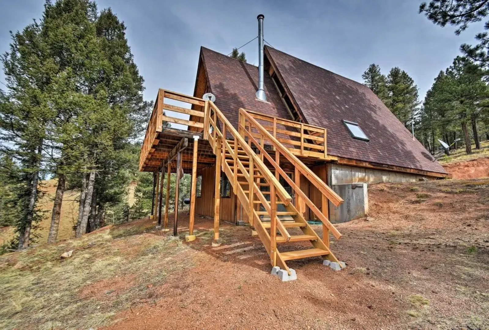 A-frame Cabin w/ Mtn Views: 4 Mi to Cripple Creek!