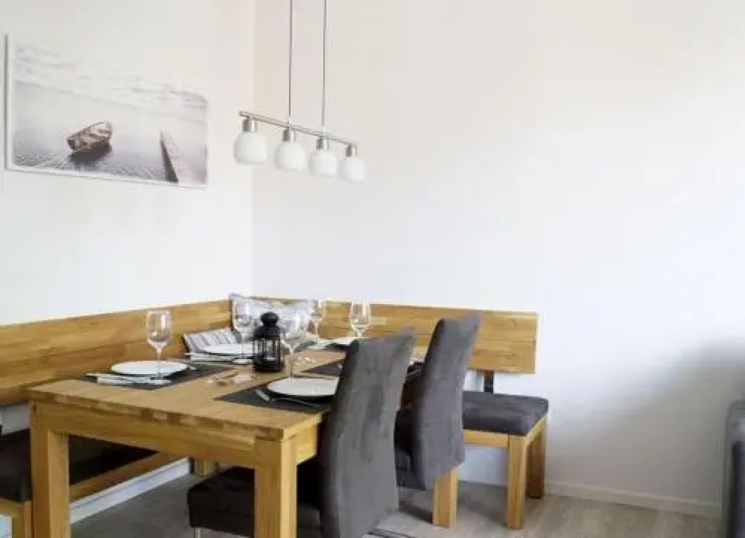 Boje 8; wunderschöne, großzügige Ferienwohnung für bis zu 5 Personen mit Balkon und Sauna