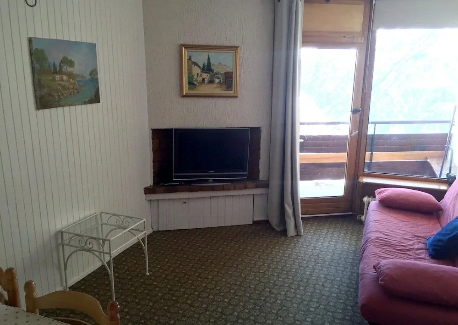 Apartment With one Bedroom in Orcières, With Wonderful Mountain View a