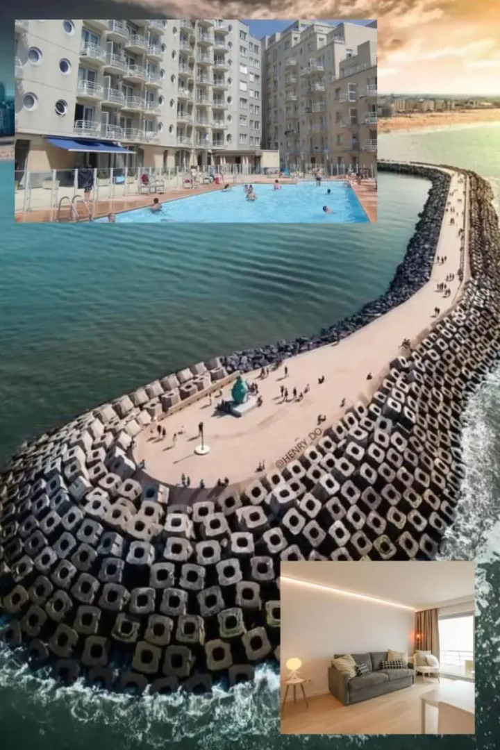 Prachtige Studio in Oostende Met Verwarmd Zwembad