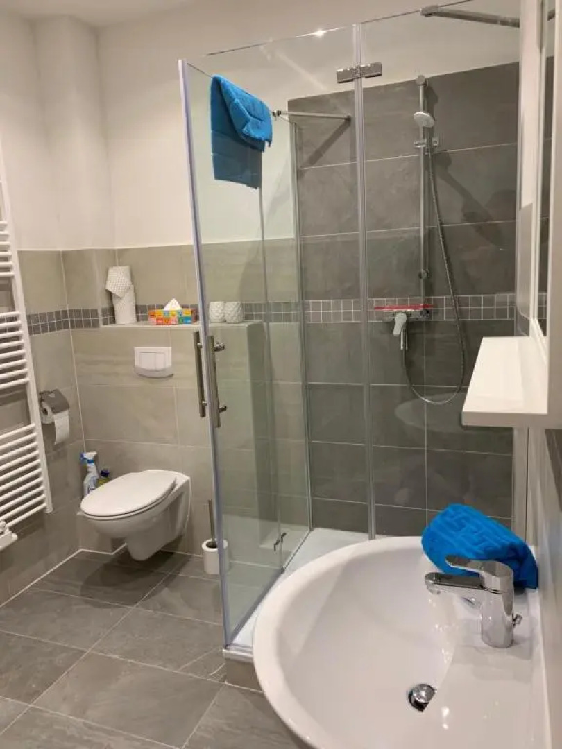 Ferienwohnung Arp Beach House mit Terrasse und Parkplatz