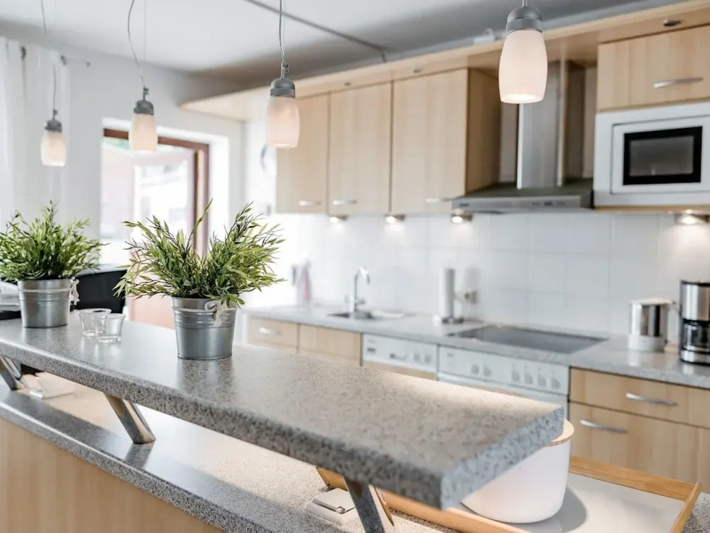 Geraeumiges Ferienhaus mit Sauna