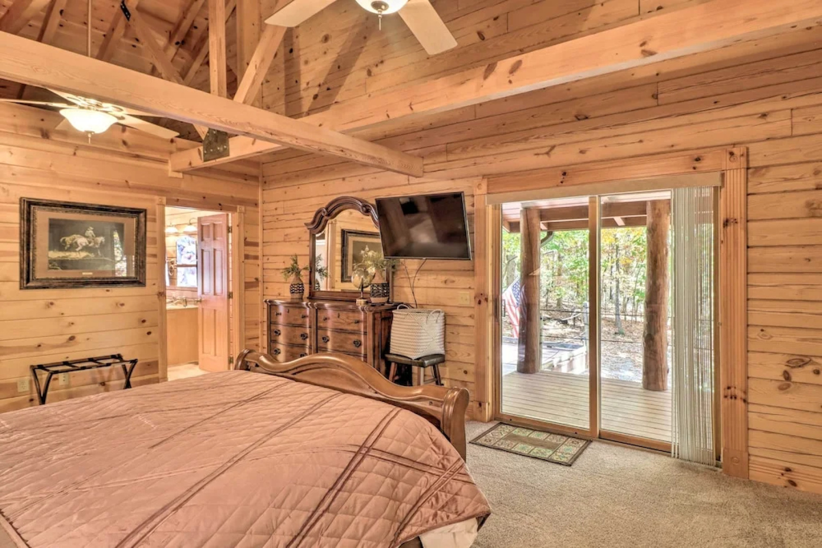 'serenity Woods' Cabin w/ Hot Tub & Fire Pit