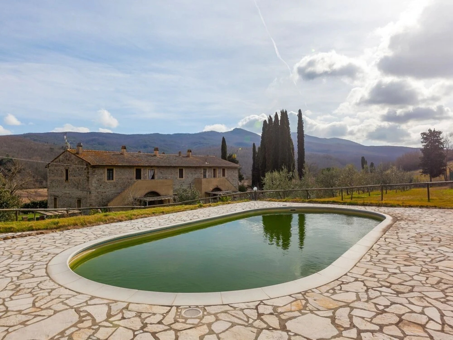 Scenic Holiday Home in Chianni With Swimming Pool