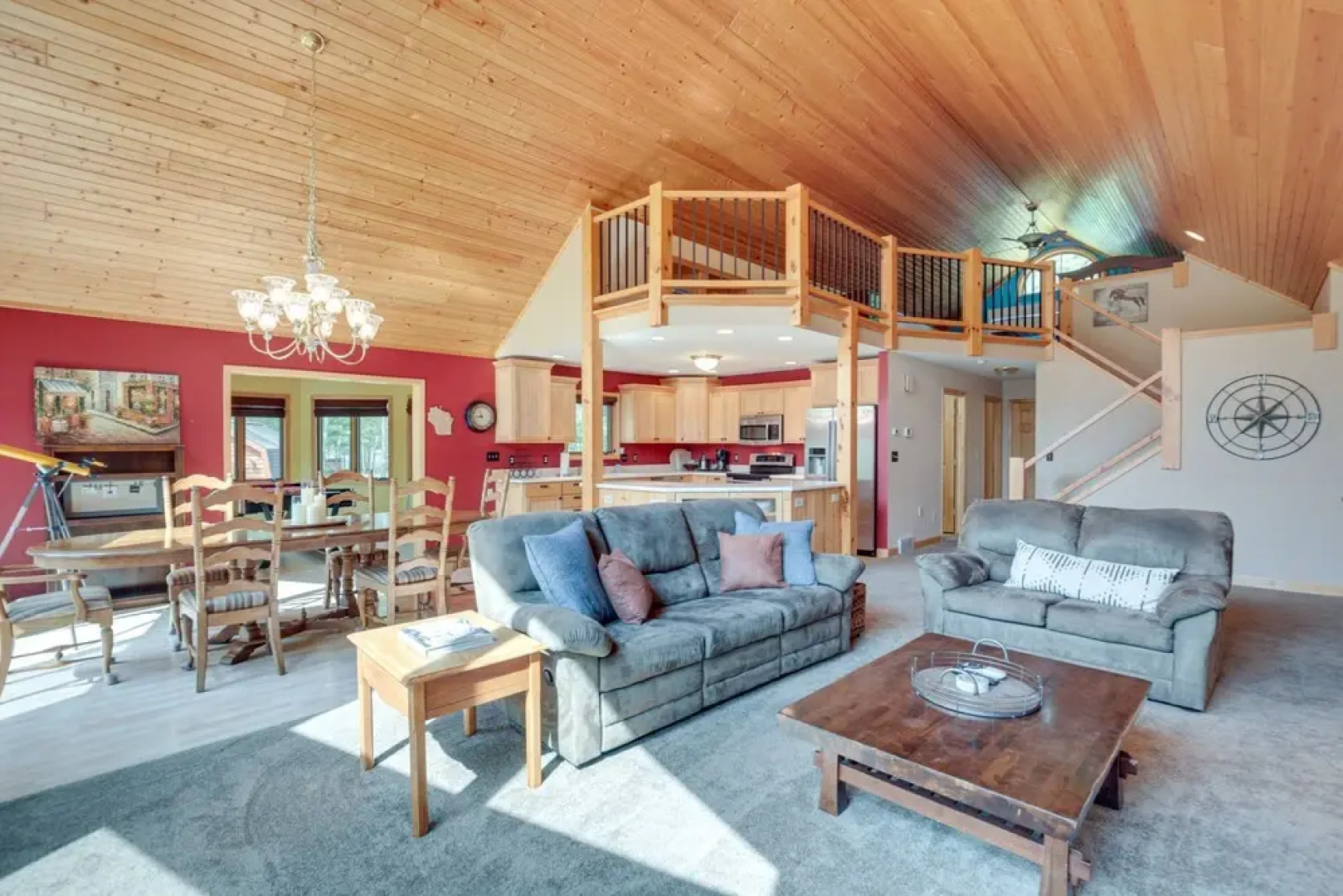 Lakefront Eagle River Vacation Rental w/ Boat Dock