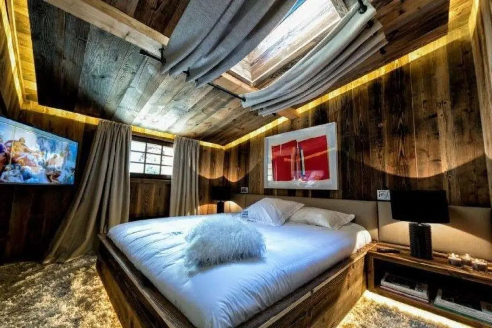 Nice view and only the rush of the river below to lull you to sleep