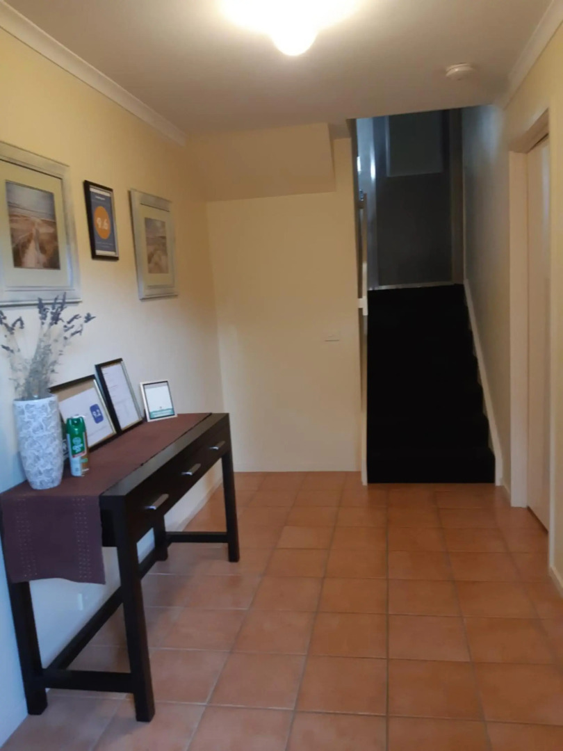 Elevated holiday house in bush setting overlooking wetlands