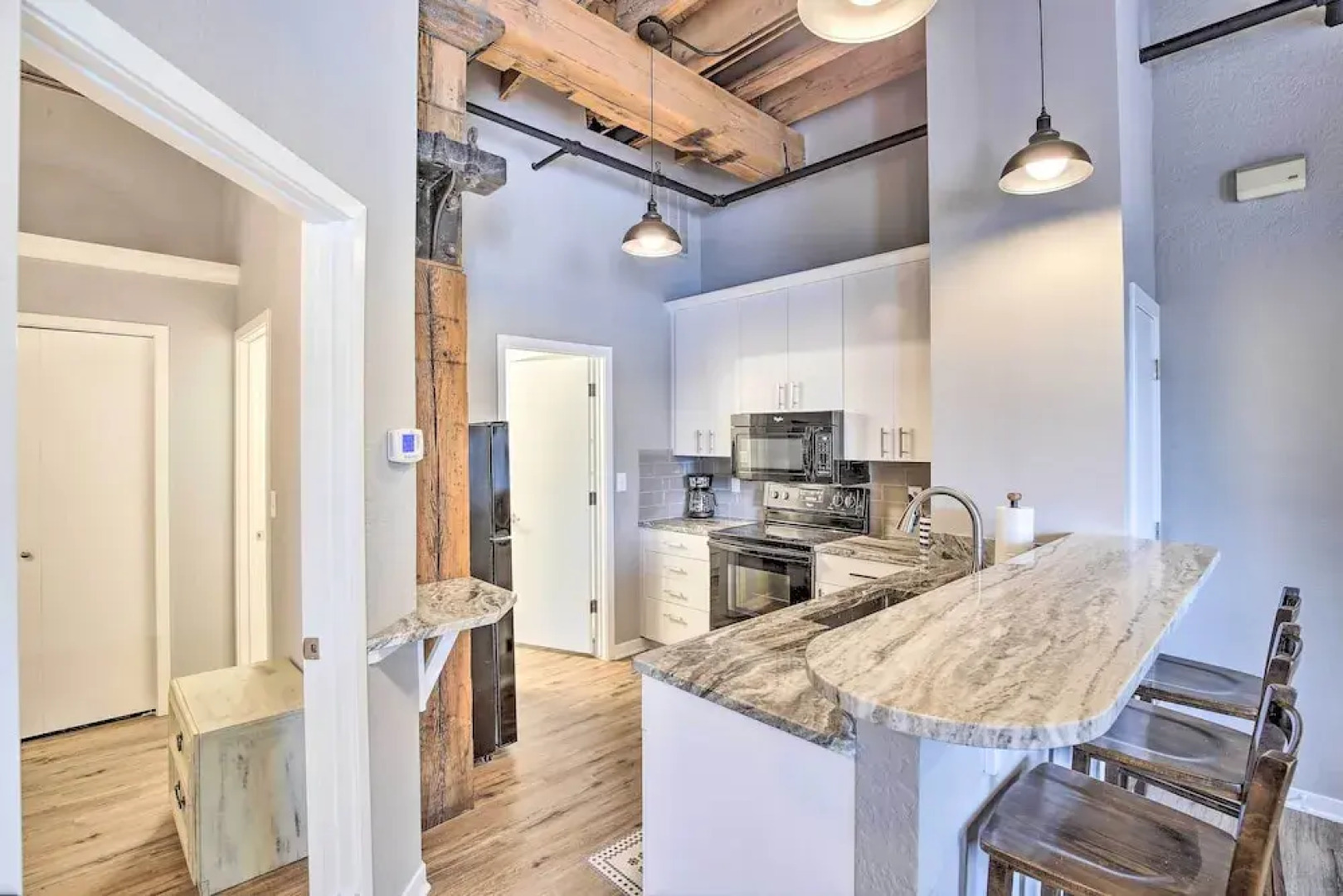 Modern Grand Haven Condo - Steps to Downtown!