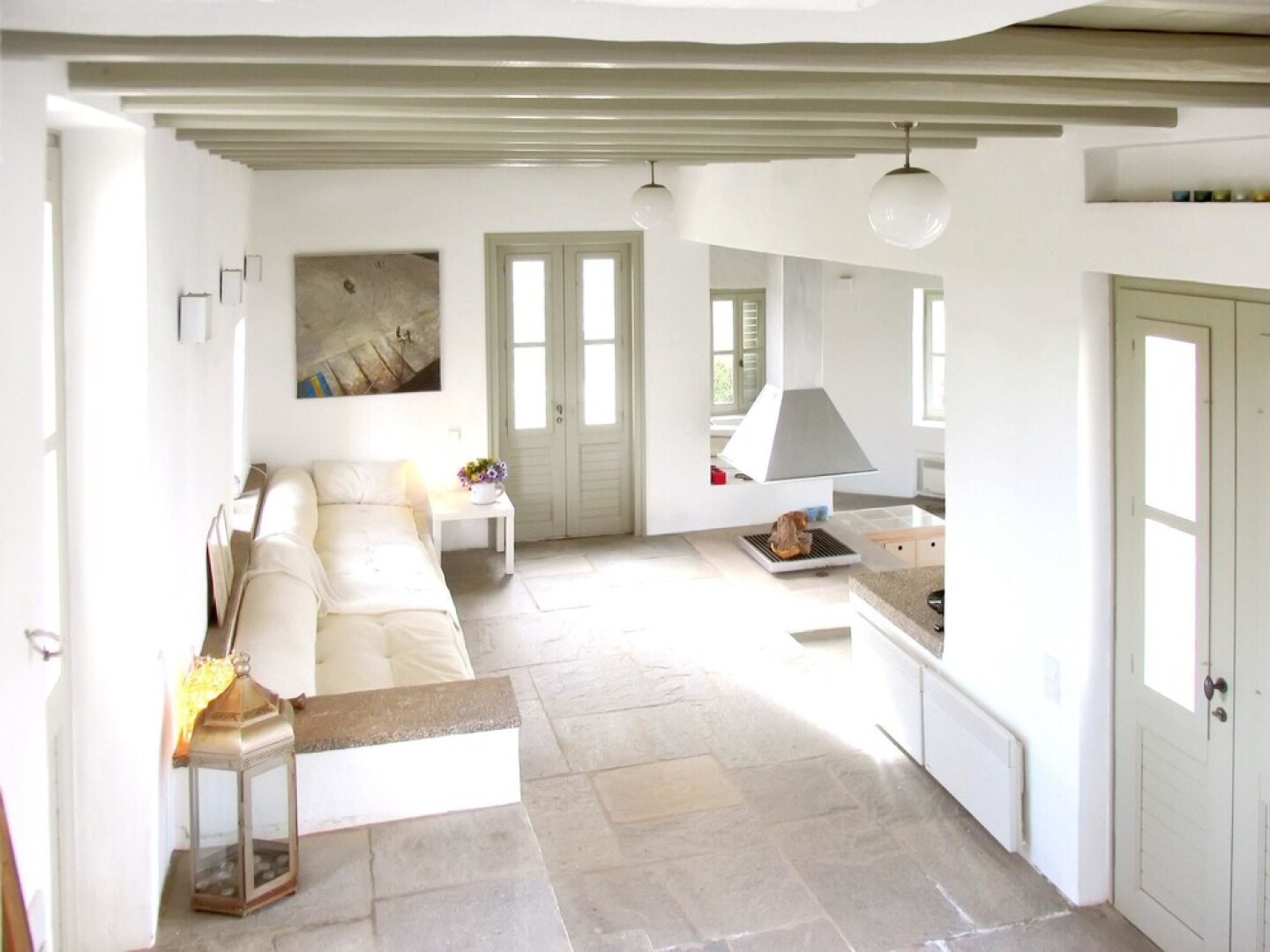 Villa With 3 Bedrooms in Cyclades, With Wonderful sea View, Private Po