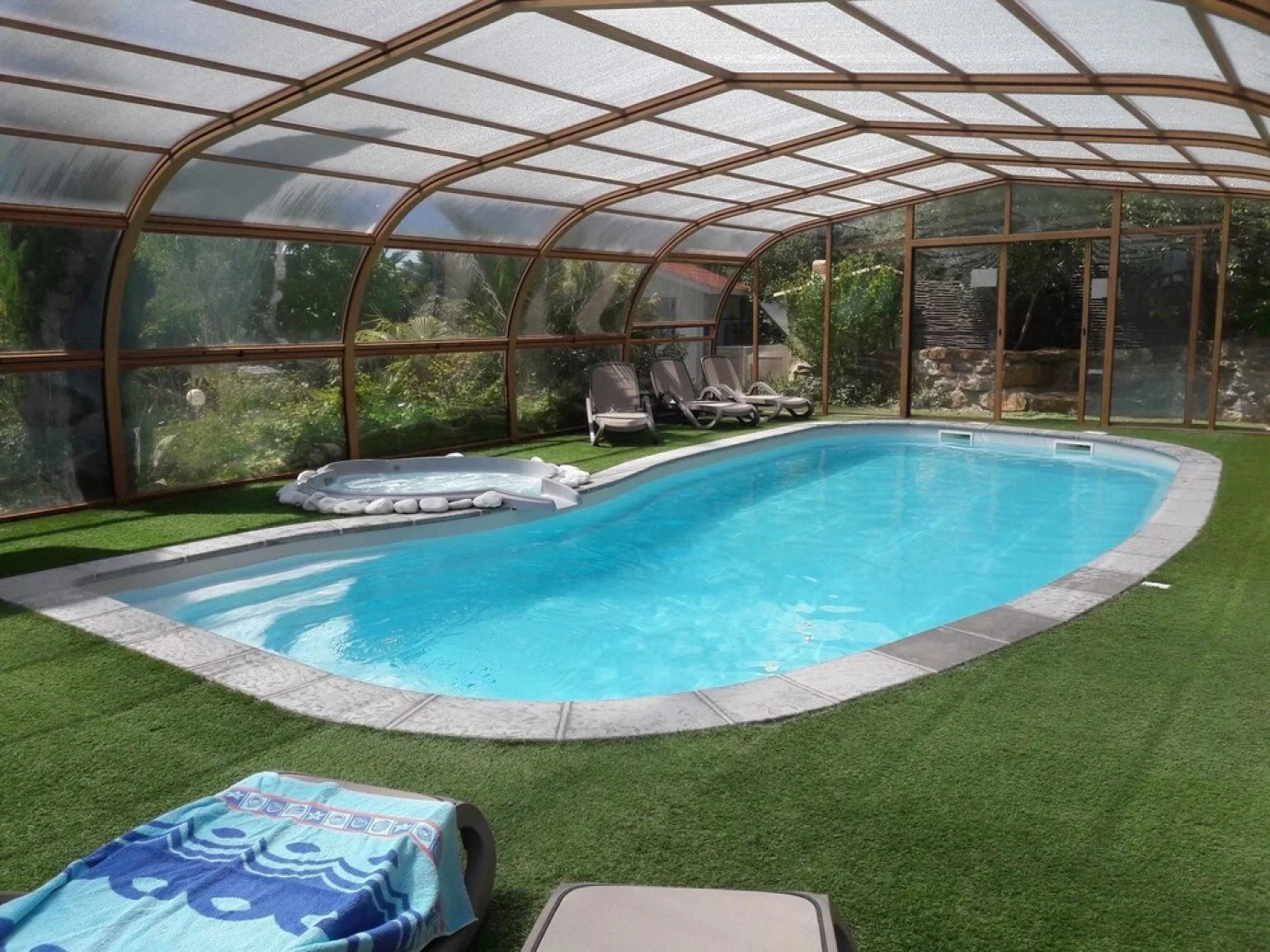 Villa With 8 Bedrooms in Magalas, With Private Pool, Enclosed Garden a