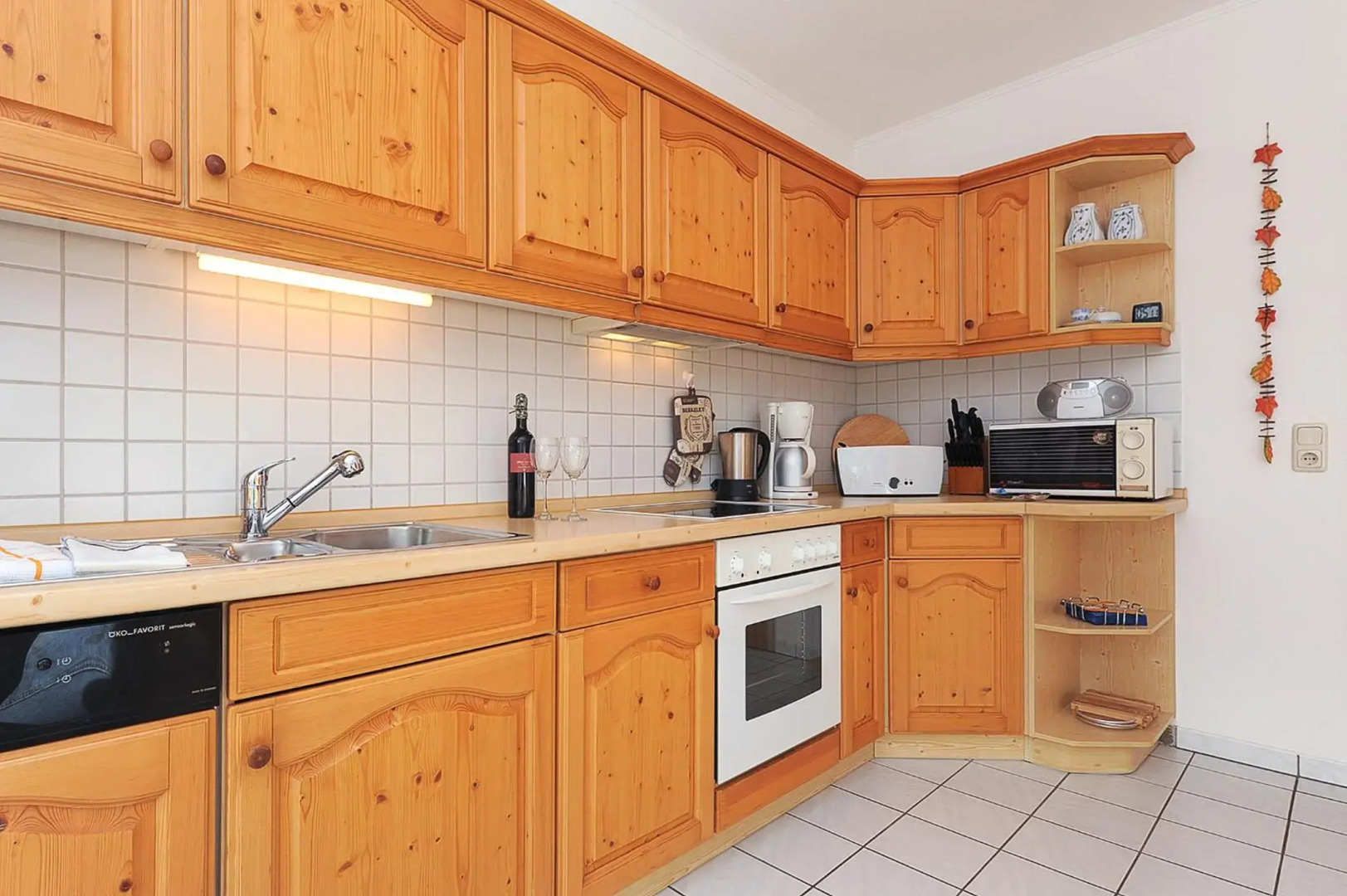 Jever-Ferienhaus Gartenblick