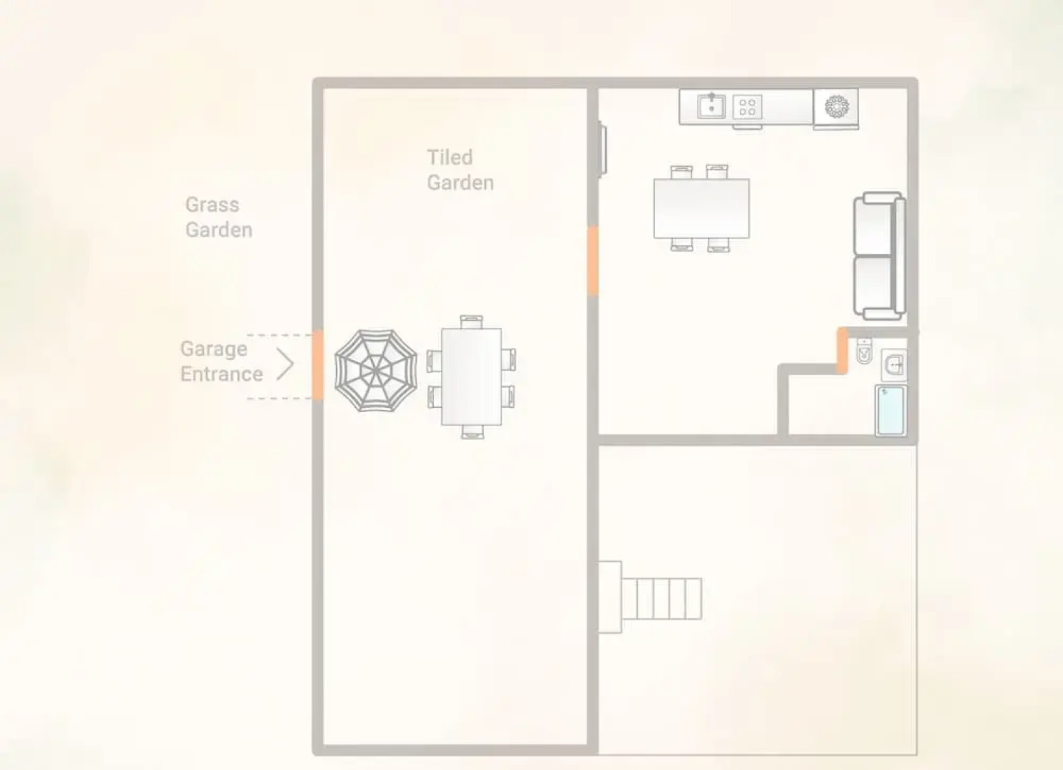 Pozzo Vertical Apartment With Garden and Parking by Rent all Como