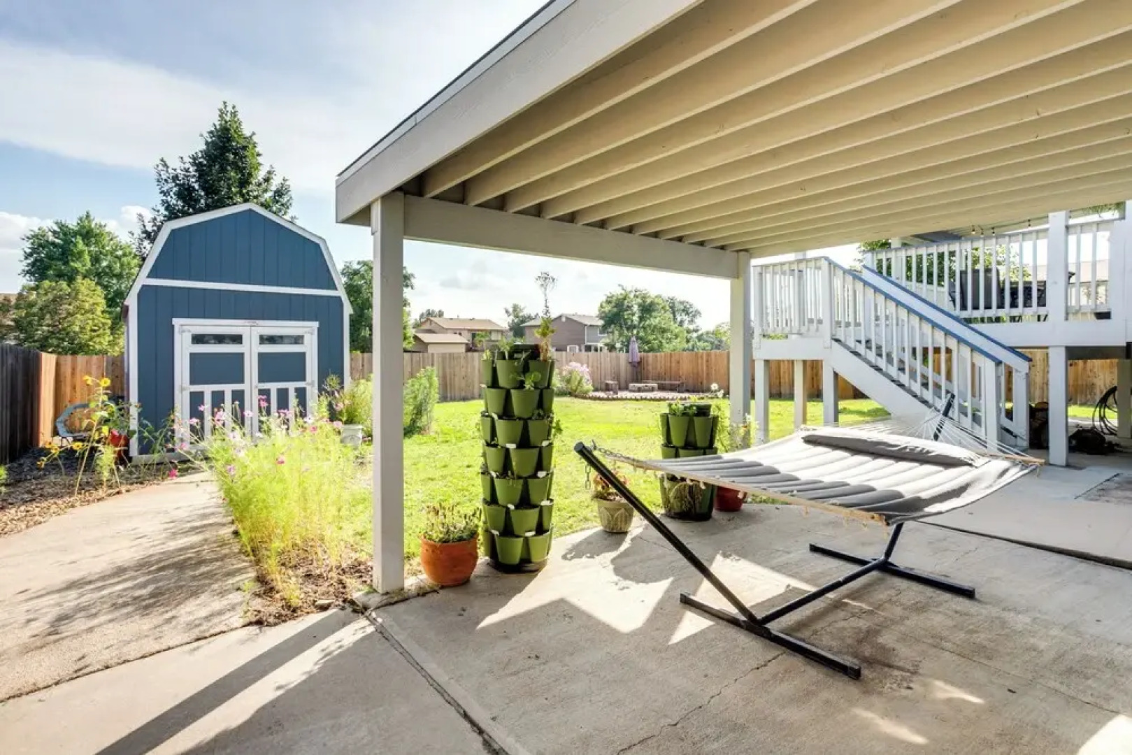 Furnished Deck + Fire Pit: Thornton Family Retreat