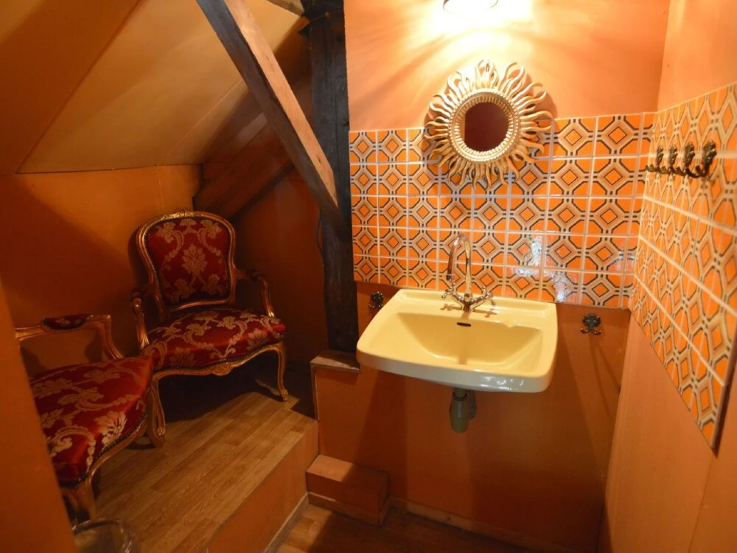 House Situated Peacefully on a Vast Green