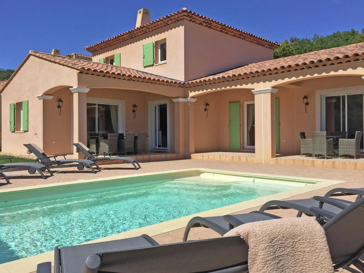 Quaint Holiday Home in Le Plan-de-la-Tour with Pool