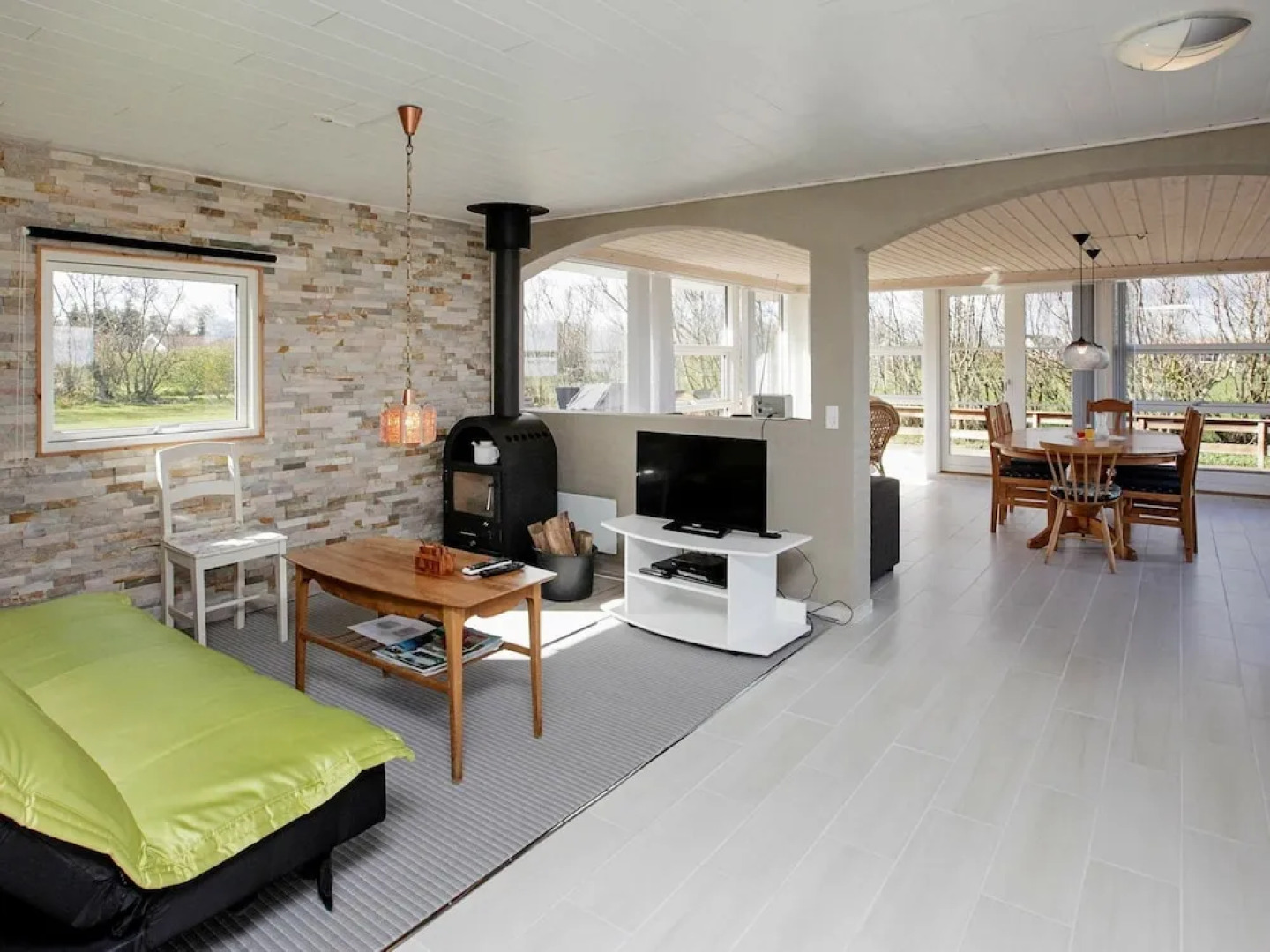 Bright Holiday Home in Vinderup With Terrace