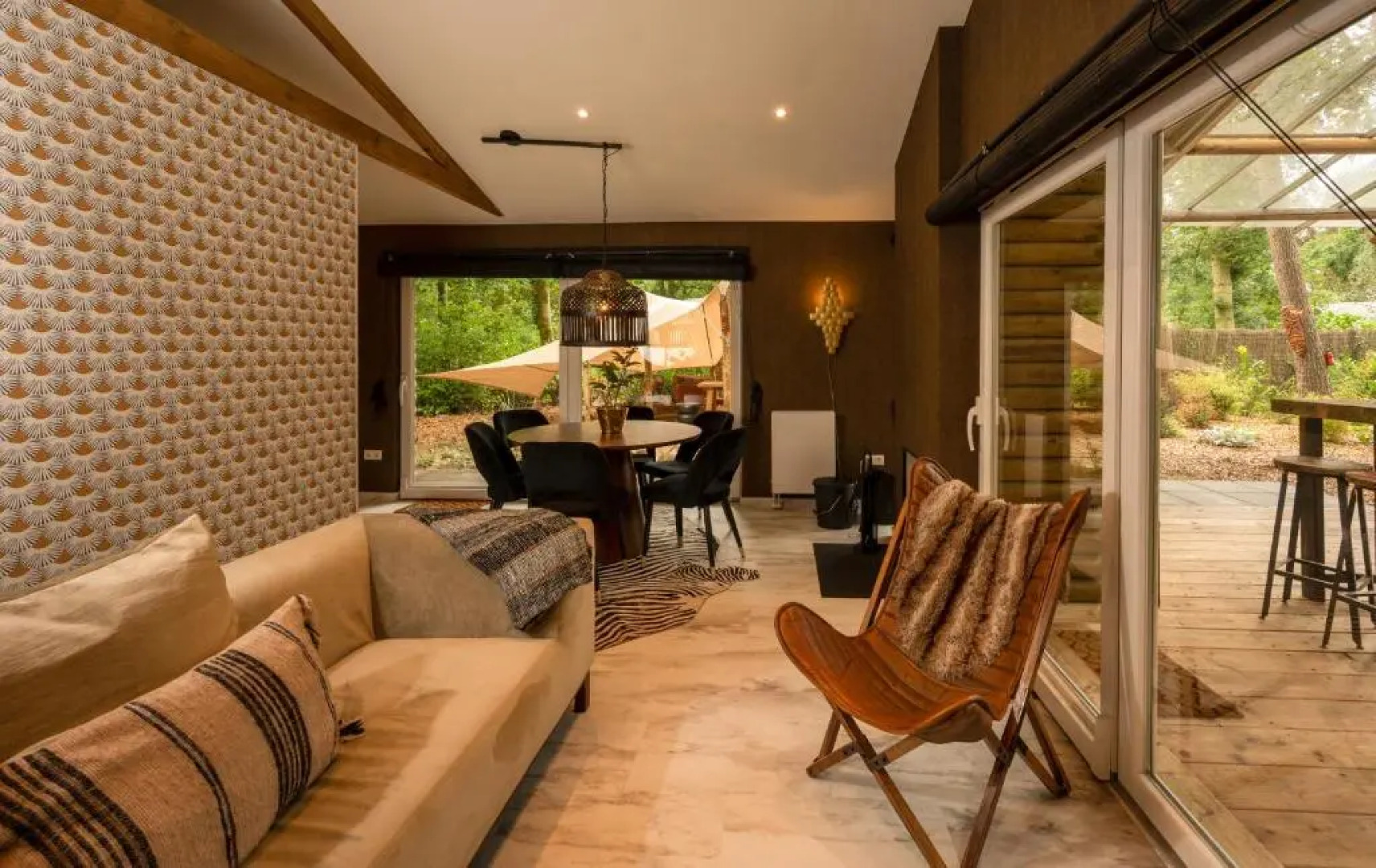 ZEN-Bungalow NO 4 met sauna en hottub