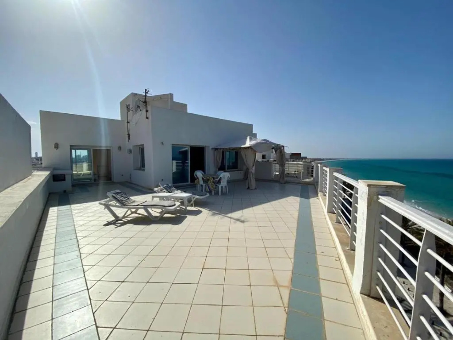 Appartement vue sur mer Penthouse 3 chambre