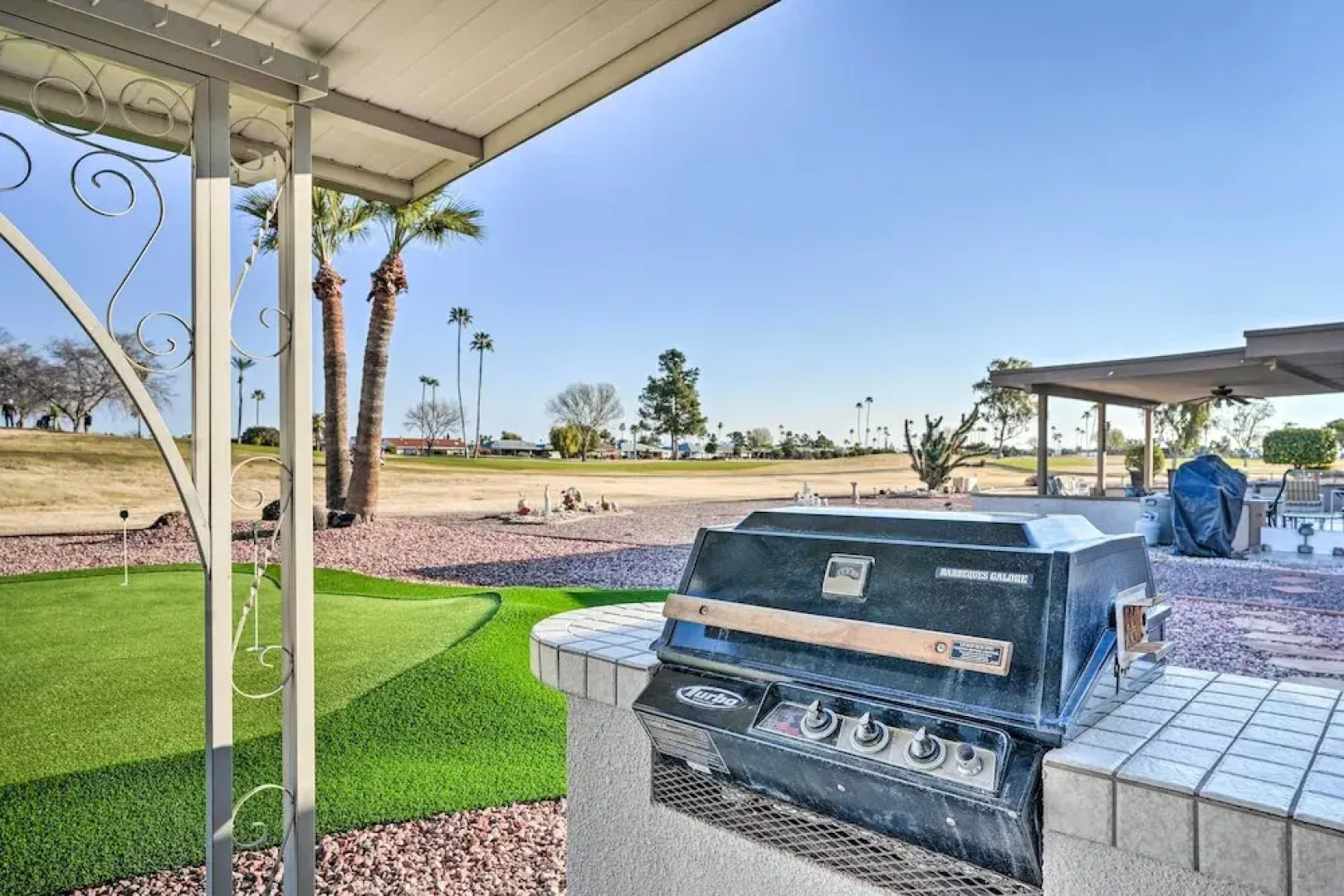 Patio, Grill: Home on Golf Course in Sun City!