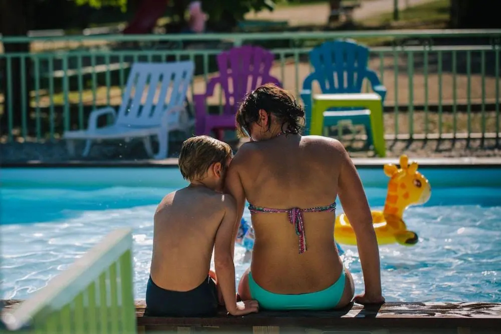 Camping les Plages de l'Ain