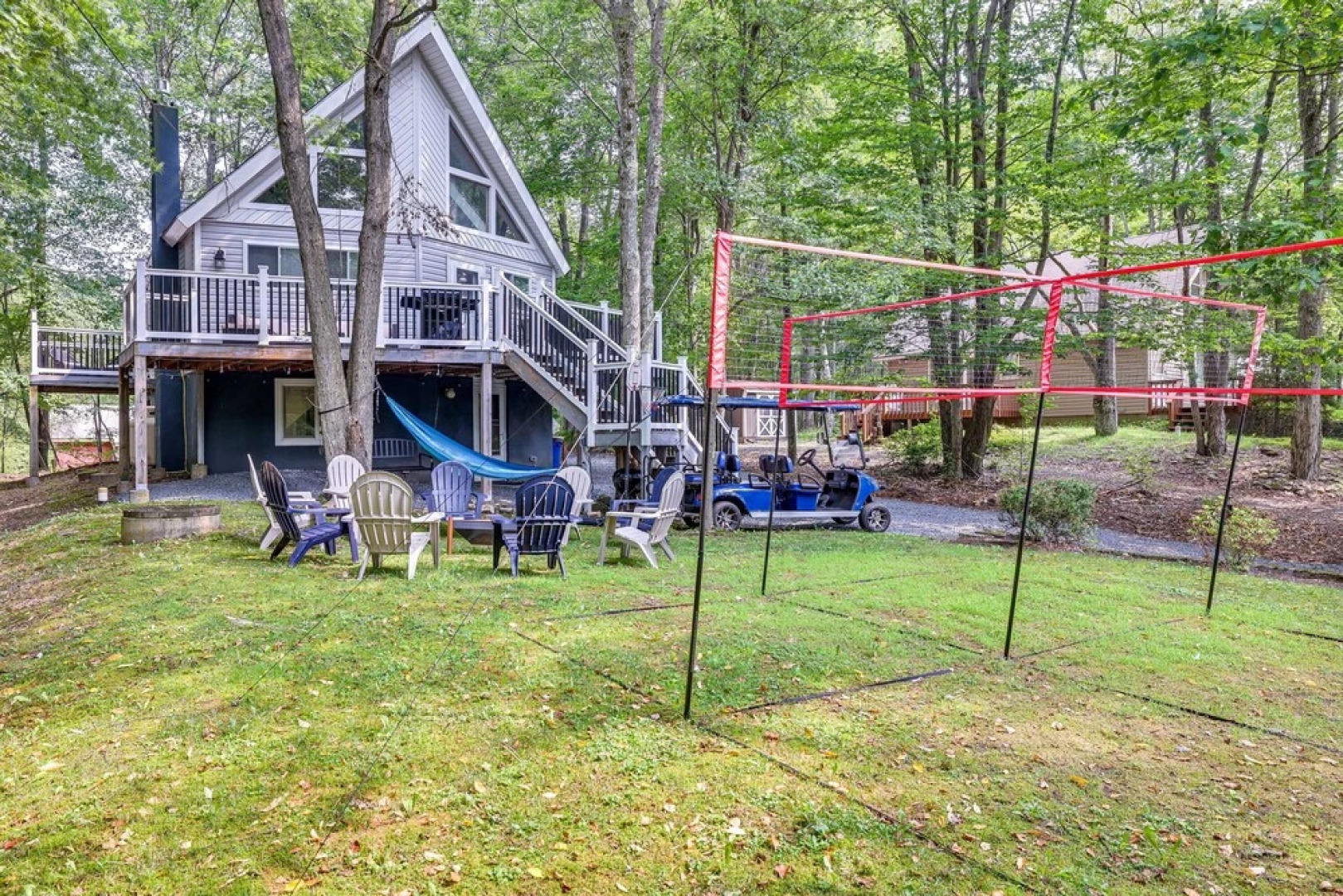 Lake Access, Fire Pit & Game Room: Poconos Gem