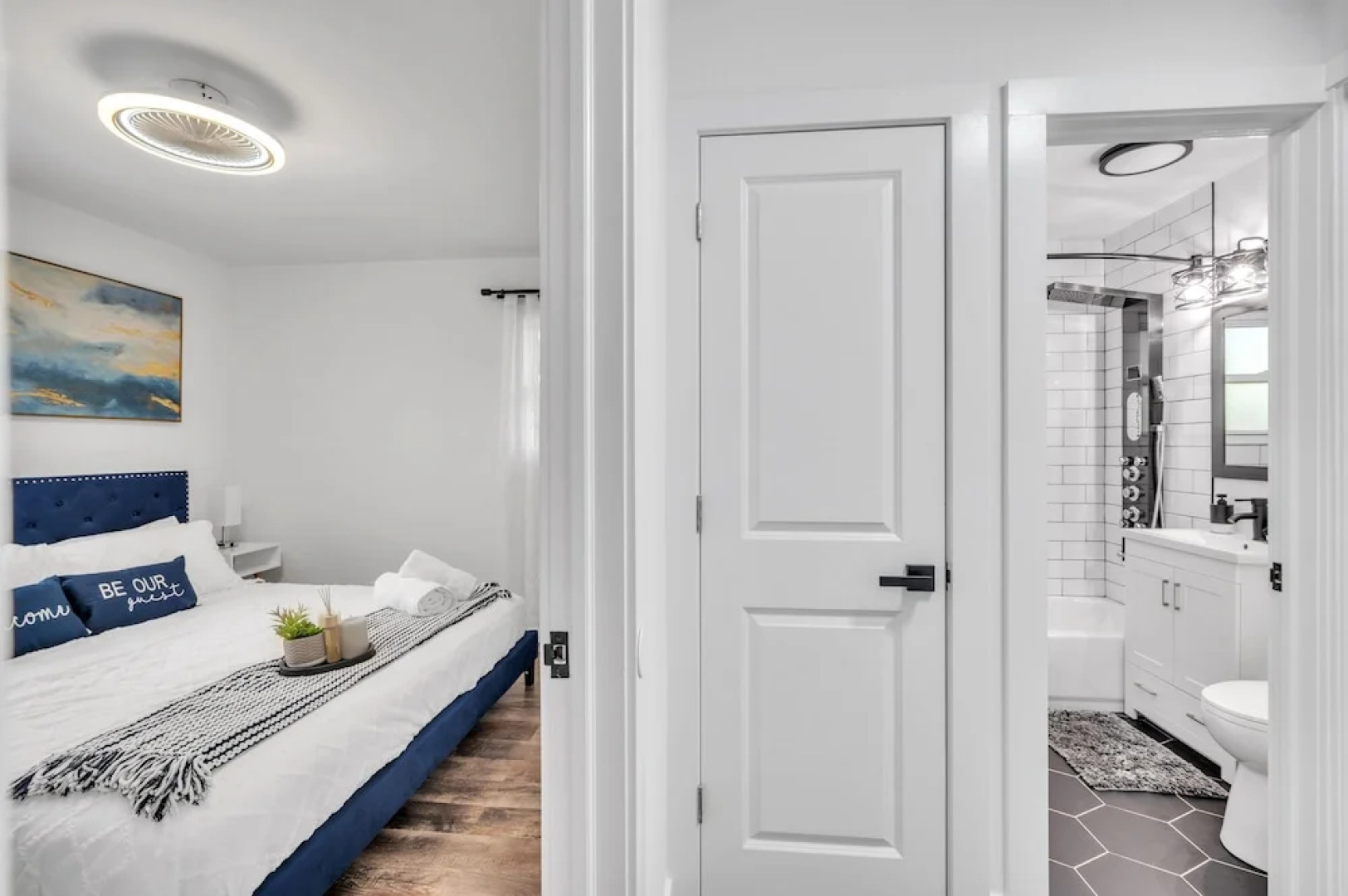 Modern Luxury Amenities Near Woodfield Mall 2 Bedroom Home by RedAwning