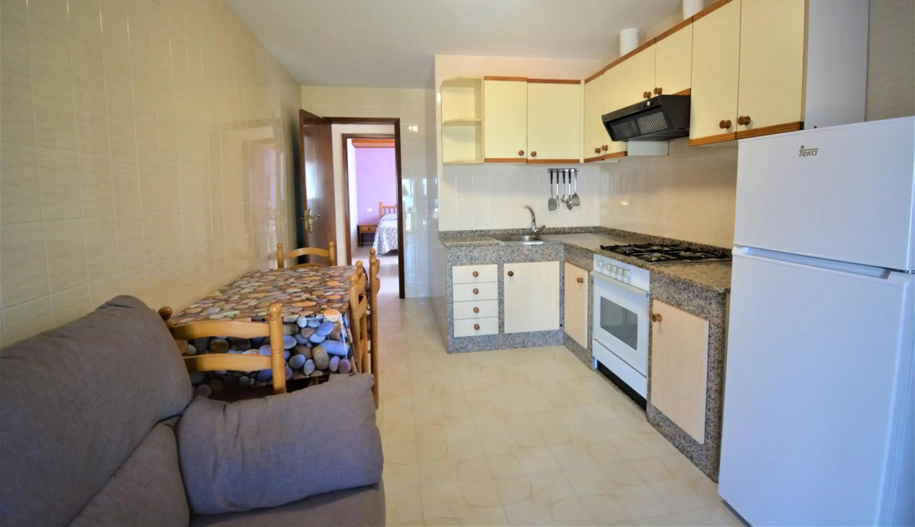 Apartamentos de playa en un entorno rural