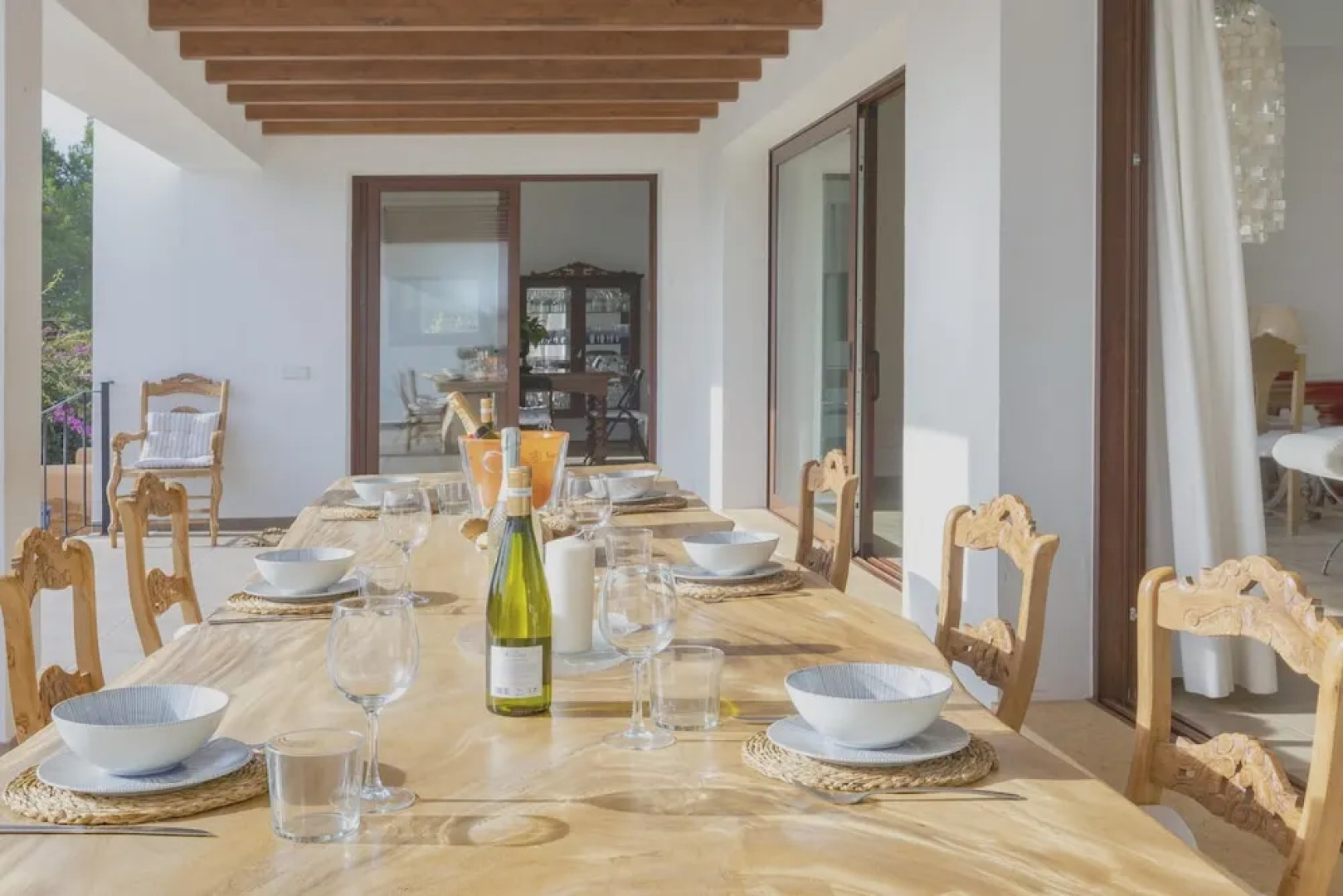 Villa With 5 Bedrooms in Sant Carles de Peralta, With Wonderful Mountain View, Private Pool, Furnished Garden Near the Beach