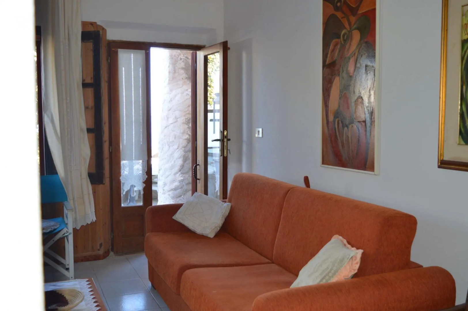 Apartment sea front at 20 meters from the river of the sea-Casa S'archittu
