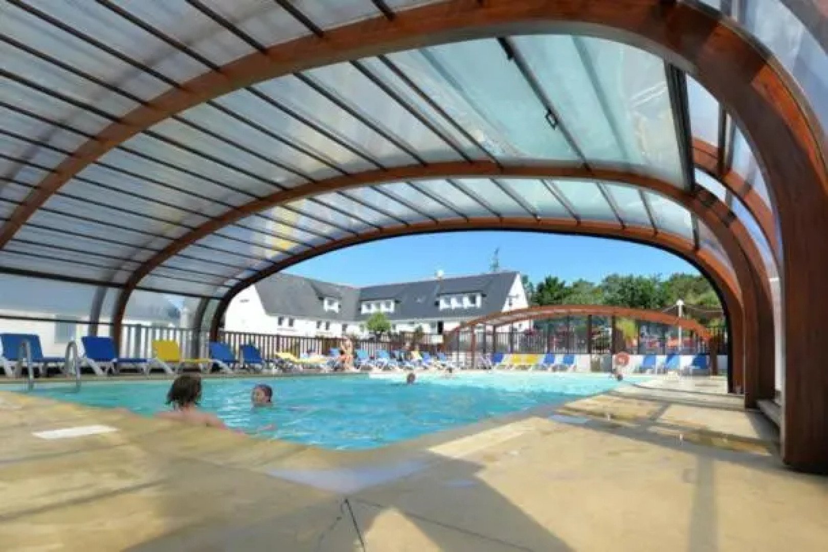 Carnac - Mobil Home - 5 pers - 2 ch - Camping Moulin de Kermaux 4* - Piscine