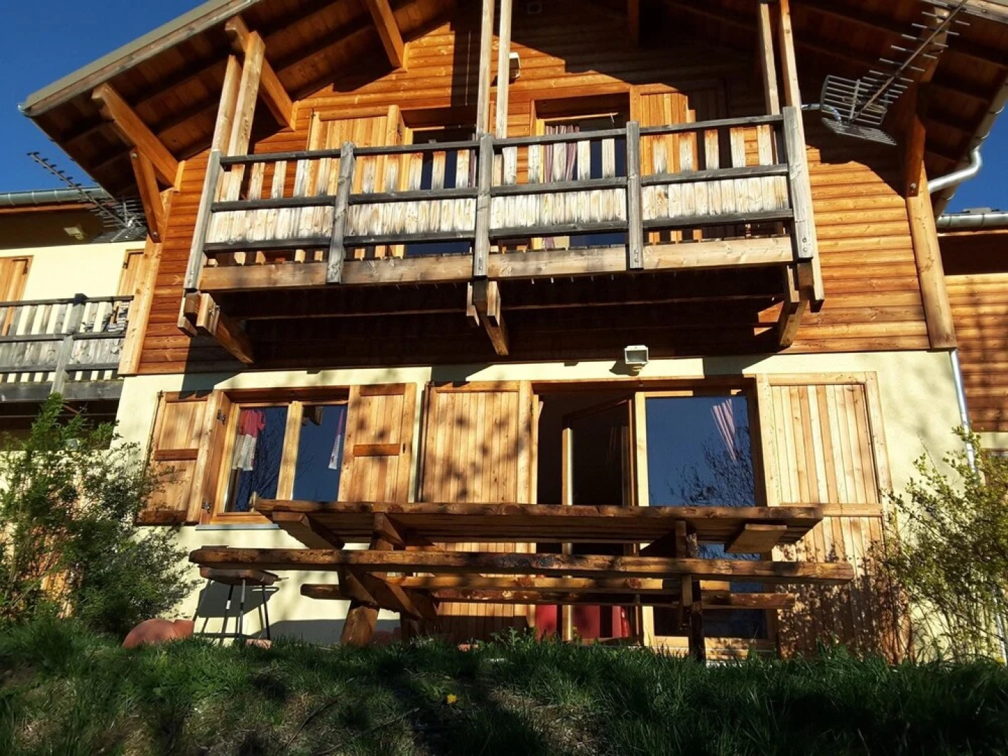 Chalet With 3 Bedrooms in Risoul, With Wonderful Mountain View, Furnis