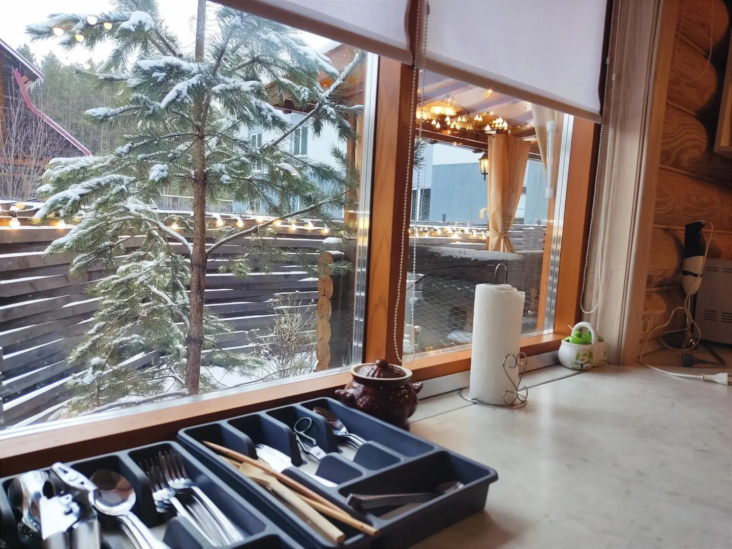 Бревенчатый дом Абзаково