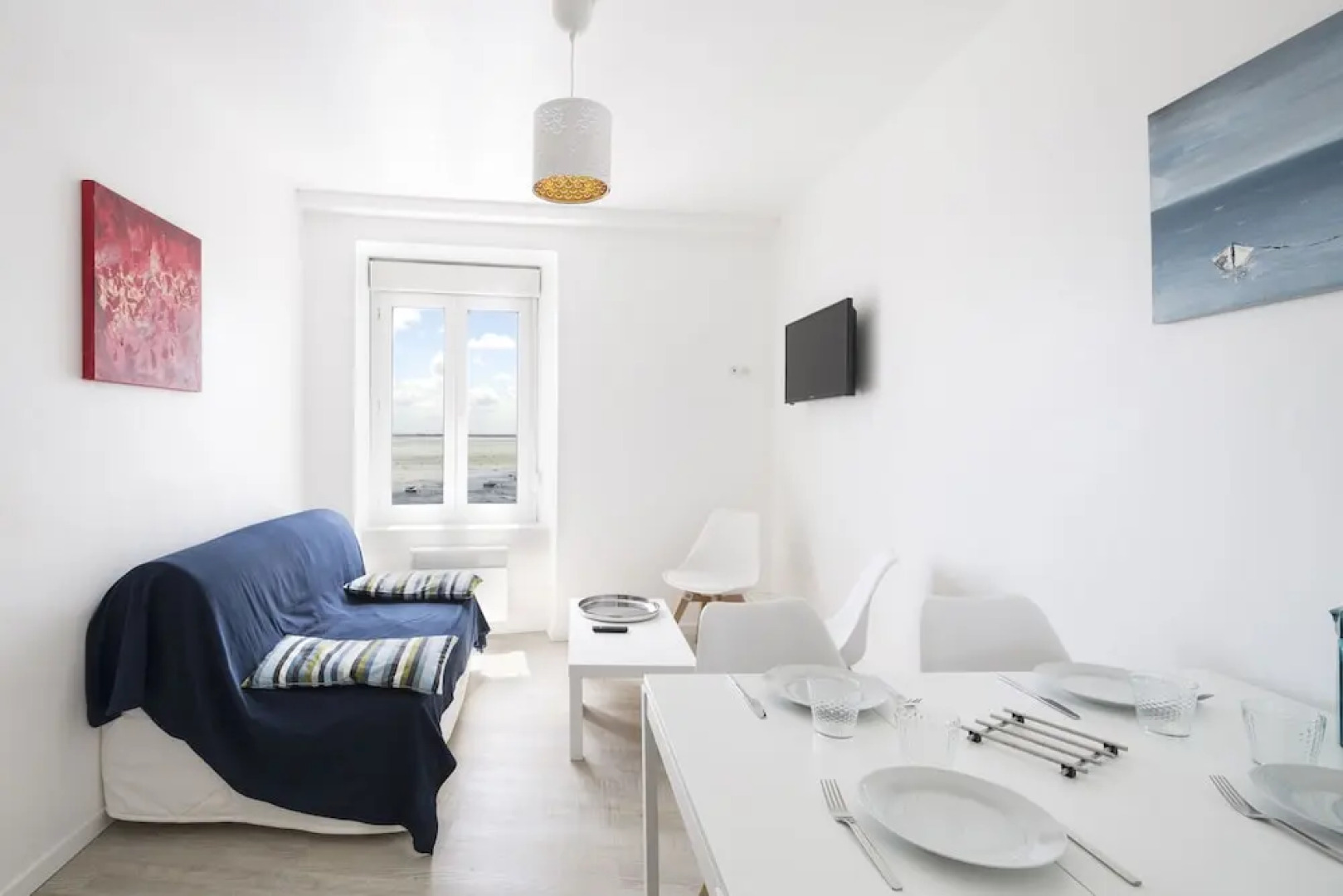 Cancale Port de la Houle vue Mer