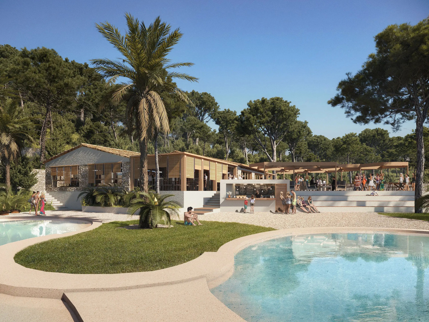 Ribes Apartamento con Jardín