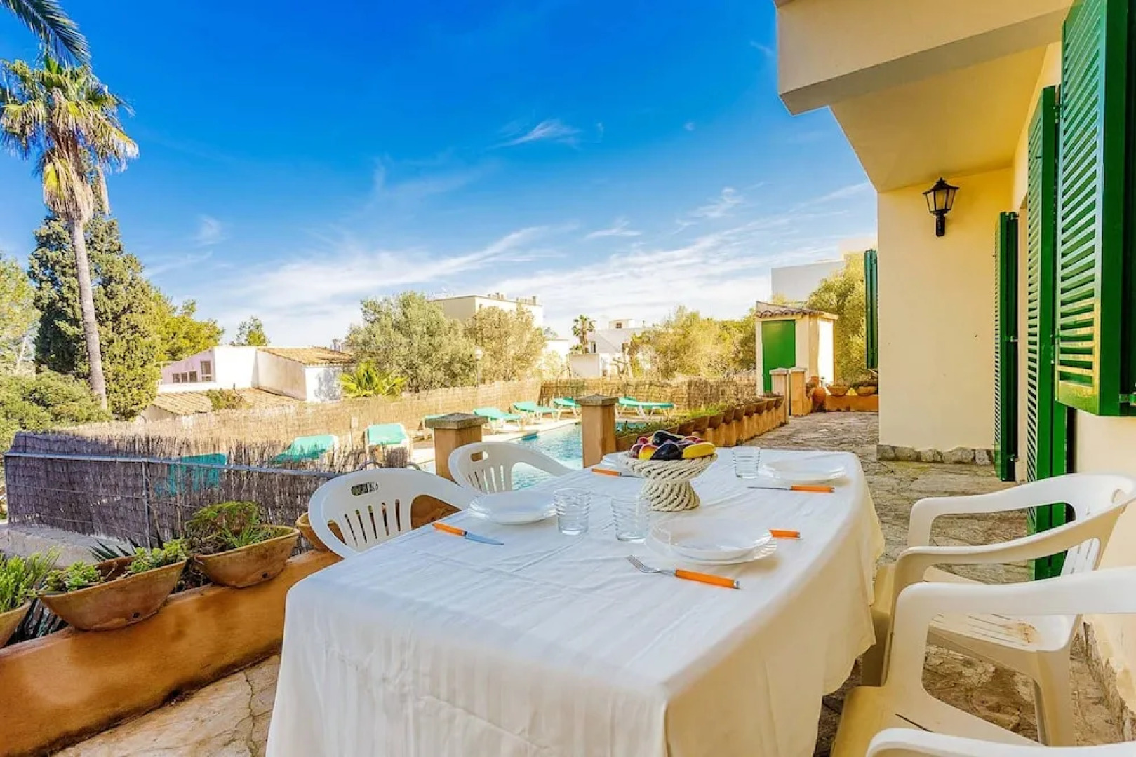 Villa With 5 Bedrooms in Portocolom, With Wonderful City View, Private Pool, Enclosed Garden Near the Beach